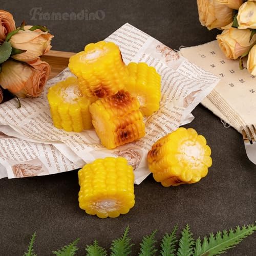 Framendino 6 Pack Artificial Roasted Corn Vegetables