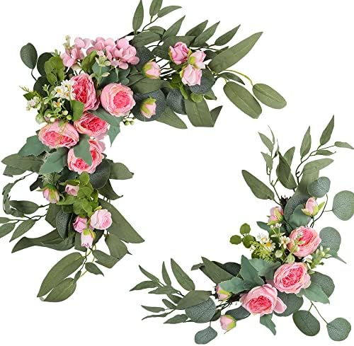 HW Artificial Wedding Arch Flowers 2pcs Set