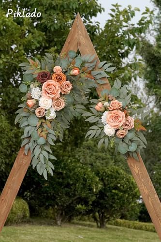 Faux Flower Swag Set of 2 for Wedding Welcome Signs 1