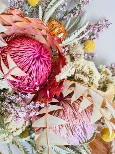 Dried Native Flowers Wedding Bouquet Garland