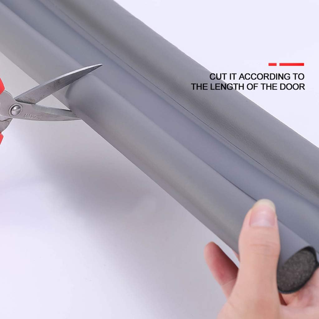 Door Bottom Sealing Strip for Draft Stopper and Noise Reduction
