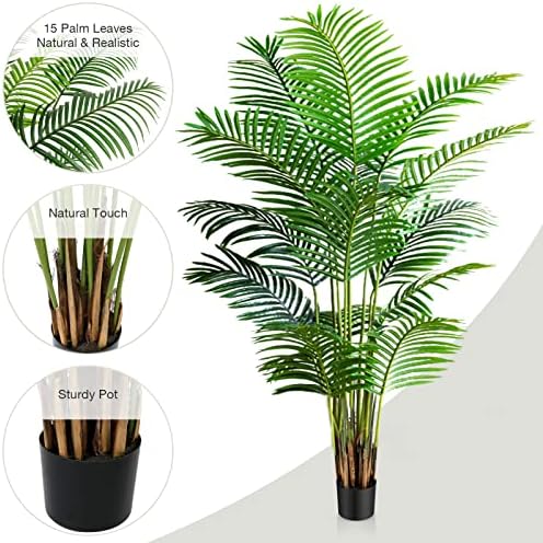 Worth Garden 6ft Artificial Areca Palm 2 Pack