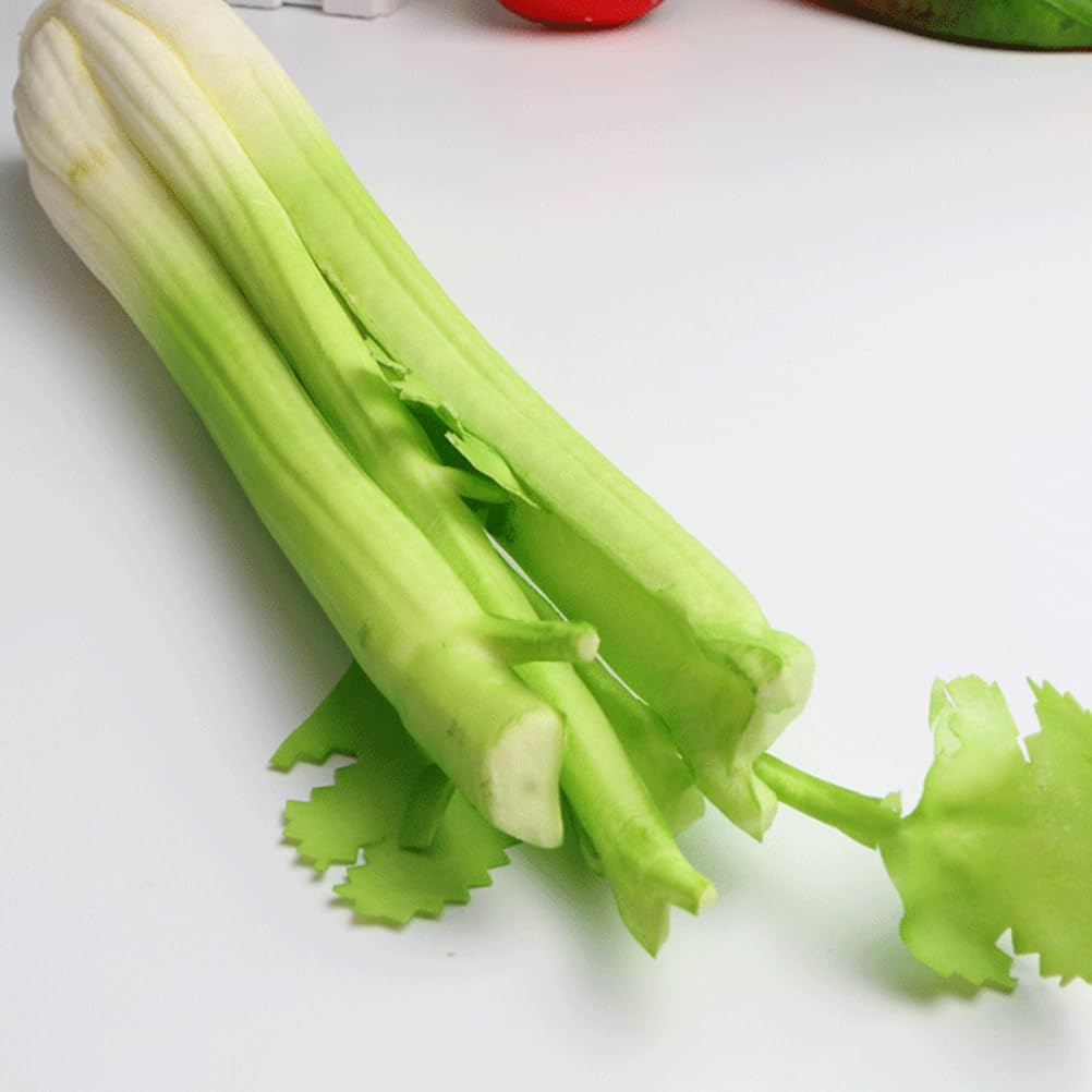 LOGOFUN Artificial Celery Photo Prop for Display