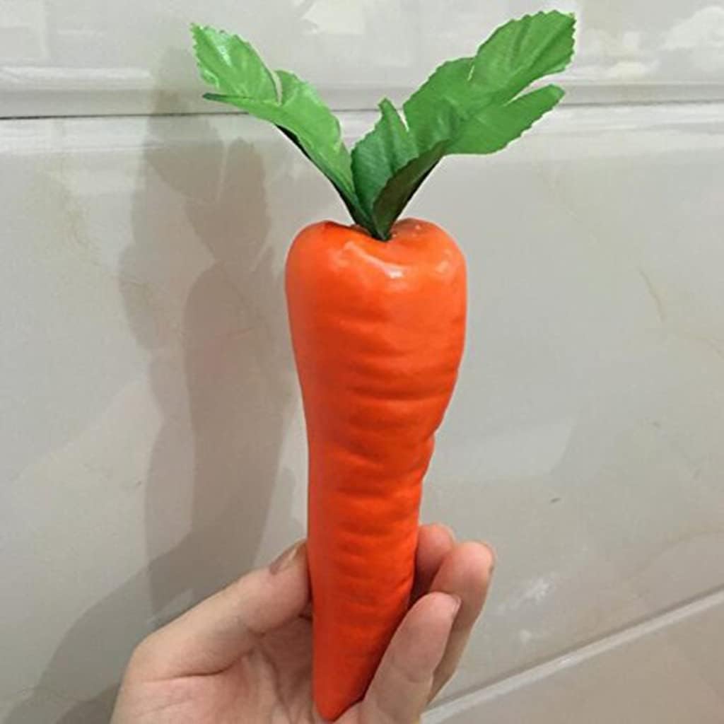 Sluswallow 1Pc Orange Artificial Carrot Home Decor