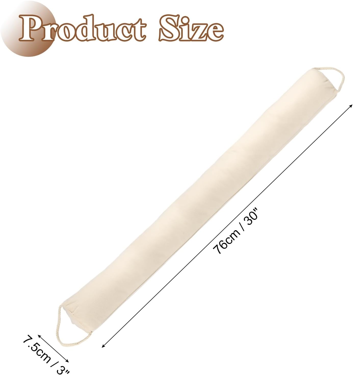 Uxcell Door Sweep 30 x 3 Inches Windproof Draft Stopper