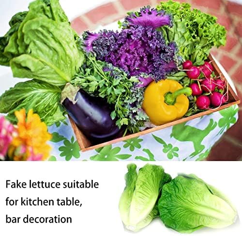 Artificial Lettuce Faux Vegetable Decor Garland