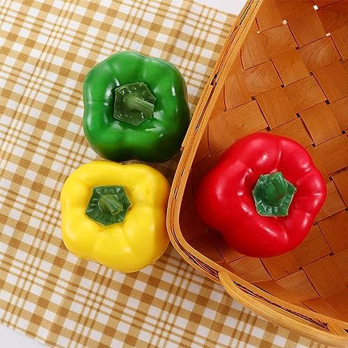 Artificial Bell Pepper Decoration for Home Kitchen