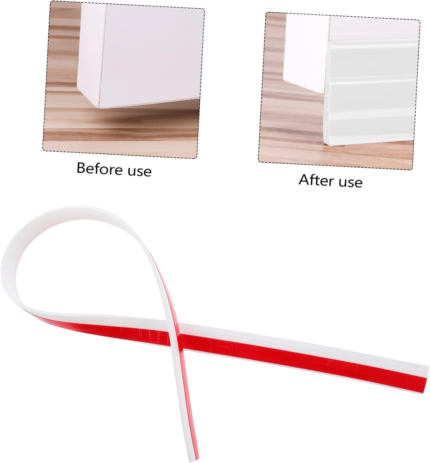 STOBOK 1 Piece Door Bottom Seal Strip for Soundproofing and Insulation