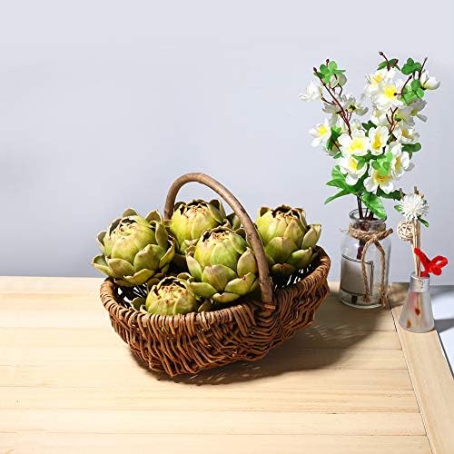 Onlove Large Green Artificial Artichoke Decor Set of 4