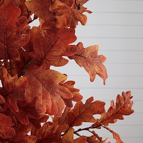 Nearly Natural 6ft Autumn Oak Artificial Fall Tree