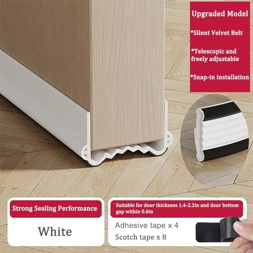Valcatch Door Draft Stopper Adjustable Weather Stripping
