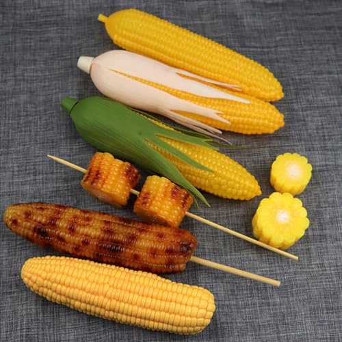 Happyyami 6Pcs Simulation Corn Artificial Vegetable Decor