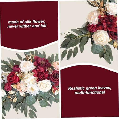 Faux Arch Flower Swag 2Pcs Wedding Decor