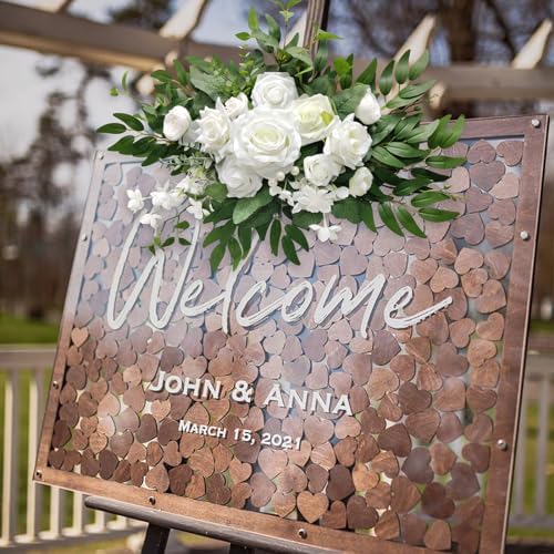 Elegant Artificial Flower Swag for Wedding Ceremony