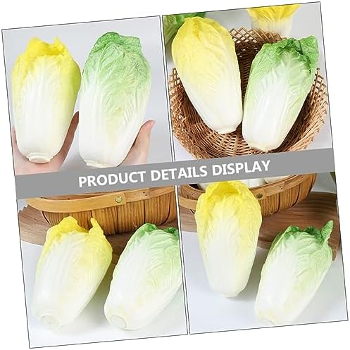 Realistic Artificial Chinese Cabbage Kitchen Decor Ornament