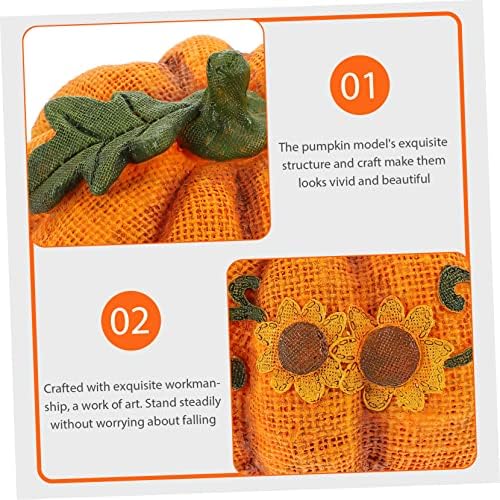 Realistic Artificial Pumpkin Model for Fall Decor