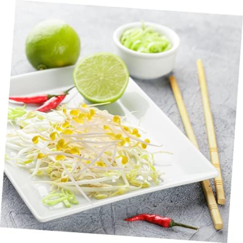 Luxshiny 50pcs Realistic Artificial Bean Sprout Decor