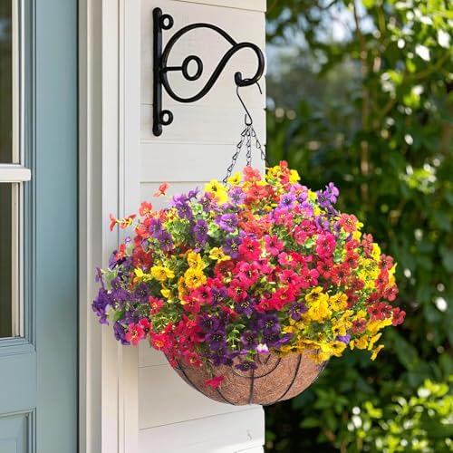 AITISOR 16 Packs Artificial Daisy Flowers Mix Color
