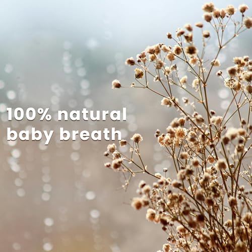 3500 Ivory White Flowers Bulk Pack - Artificial Babys Breath and Wildflowers