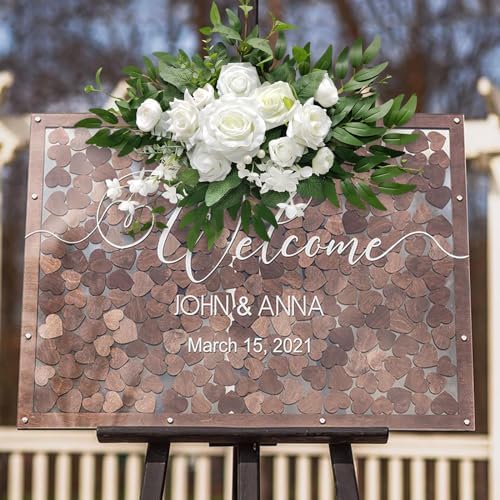 Elegant Artificial Flower Swag for Wedding Ceremony