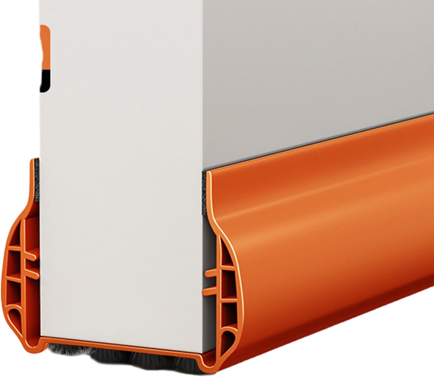 Shurhome Door Draft Stopper Adjustable Interior Bottom Sweep