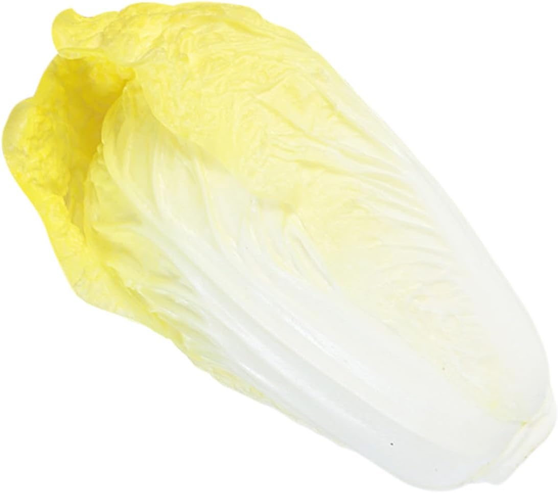 GARVALON Realistic Chinese Cabbage Kitchen Decor Model