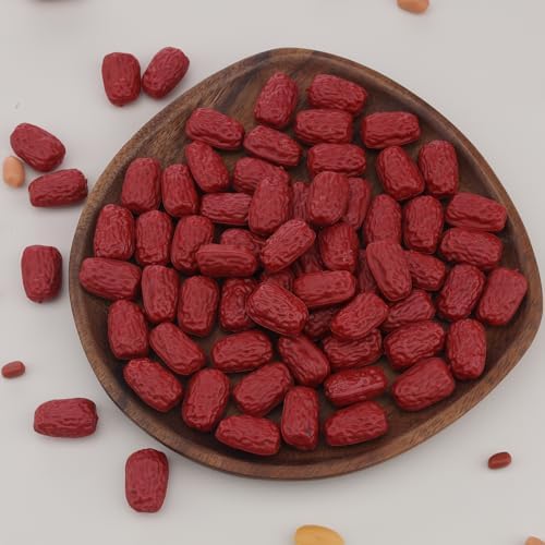 Gresorth 40pcs Lifelike Mini Jujube Artificial Decoration