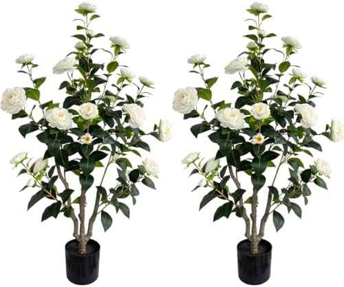 Artificial Camellia Tree 34ft White