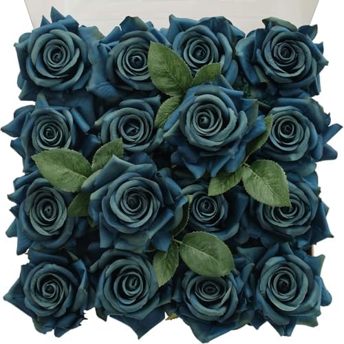 Exotic Dried Flower Bouquet Rose Box 16Pcs Artificial Flowers