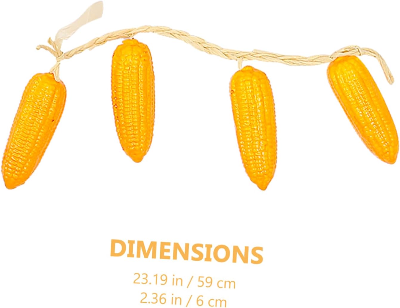Cabilock Artificial Corn Decor for Farmhouse and Kitchen