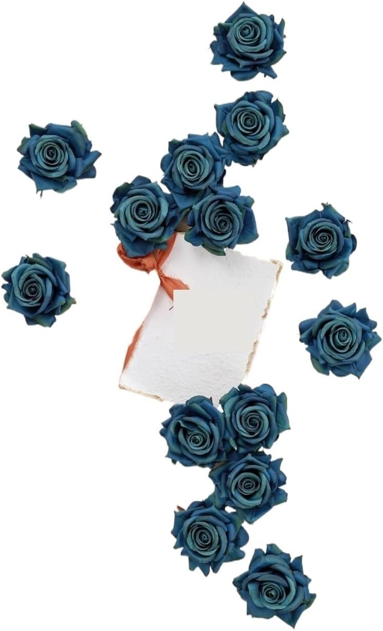 Exotic Dried Flower Bouquet Rose Box 16Pcs Artificial Flowers