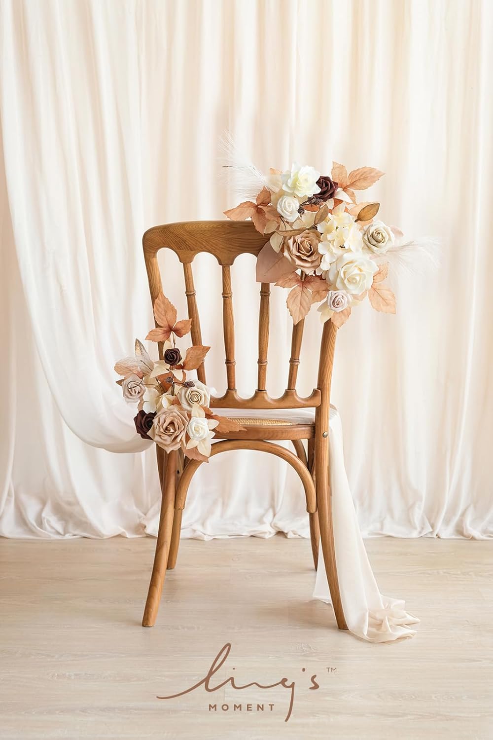 Lings Moment 2pc Fall Wedding Artificial Floral Swag Welcome Sign Garland