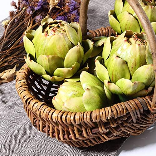 Onlove Large Green Artificial Artichoke Decor Set of 4