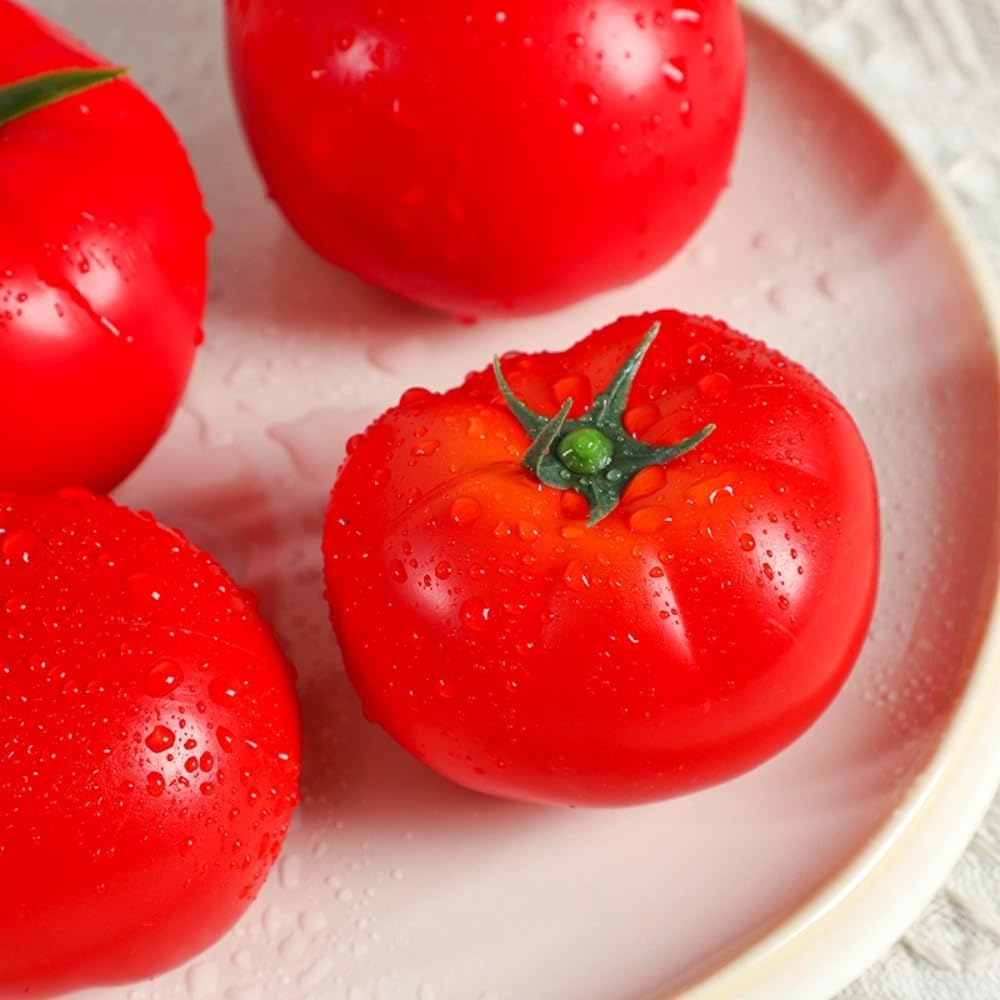 5pcs Artificial Tomato for Home Kitchen Party Christmas Decoration