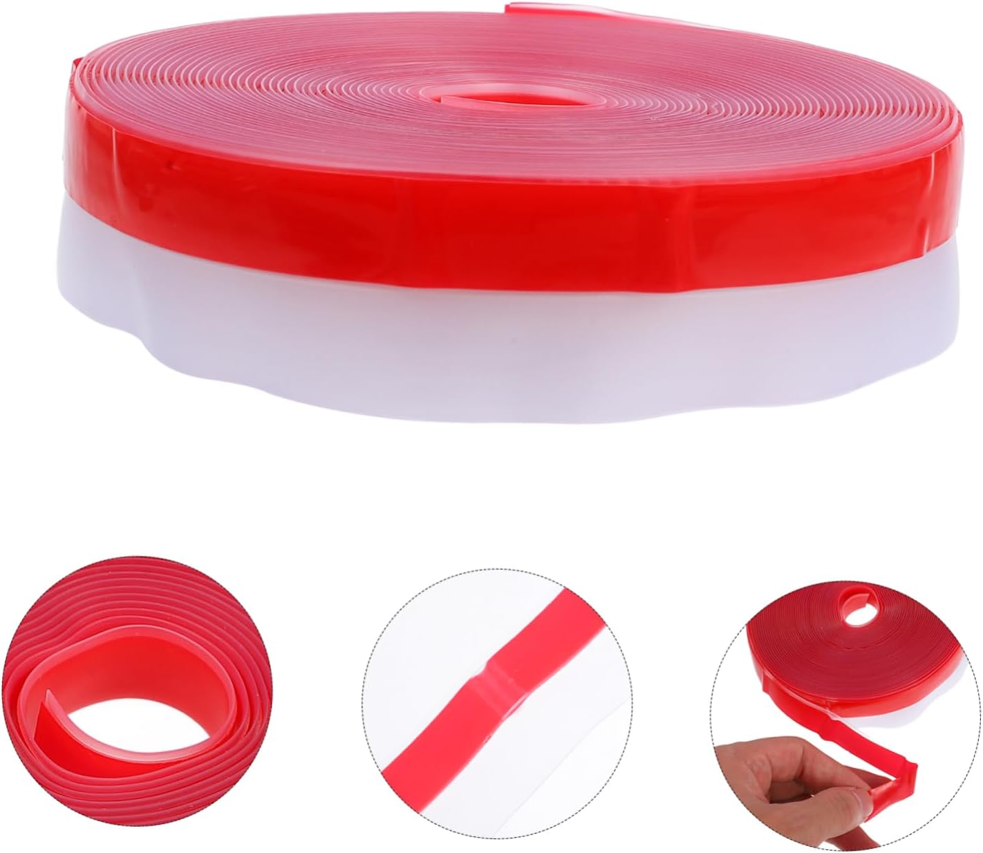 HOMSFOU Self-Adhesive Door Weather Stripping Seal Strip