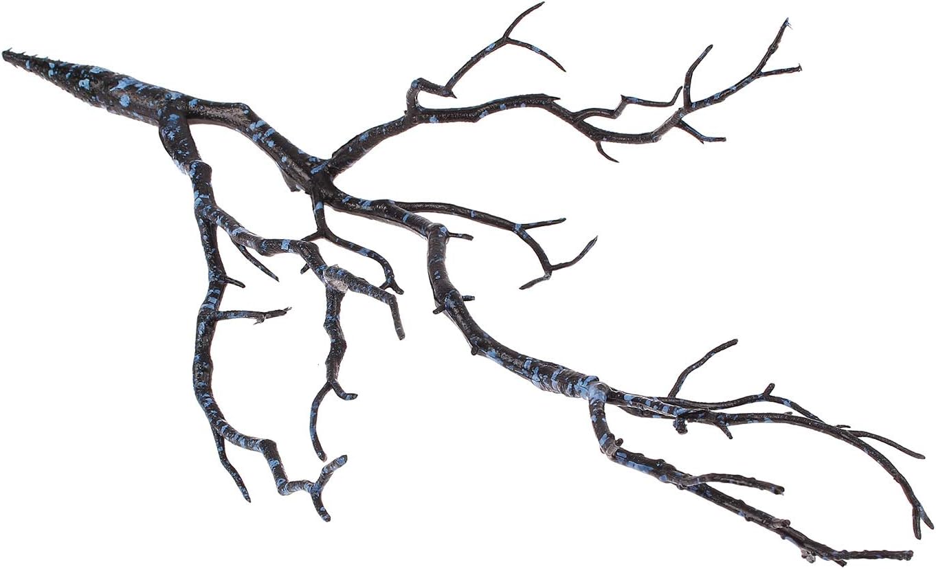 Artificial Flower Witch Antler Branch Blue 6 Inch