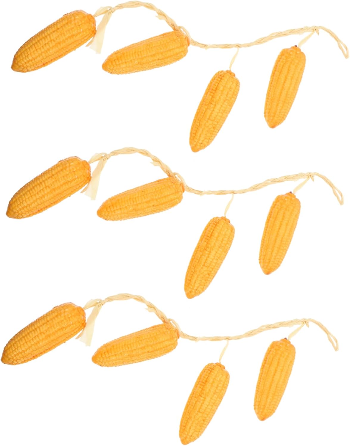 STOBAZA 3 Pcs Artificial Corn String Hanging Decor