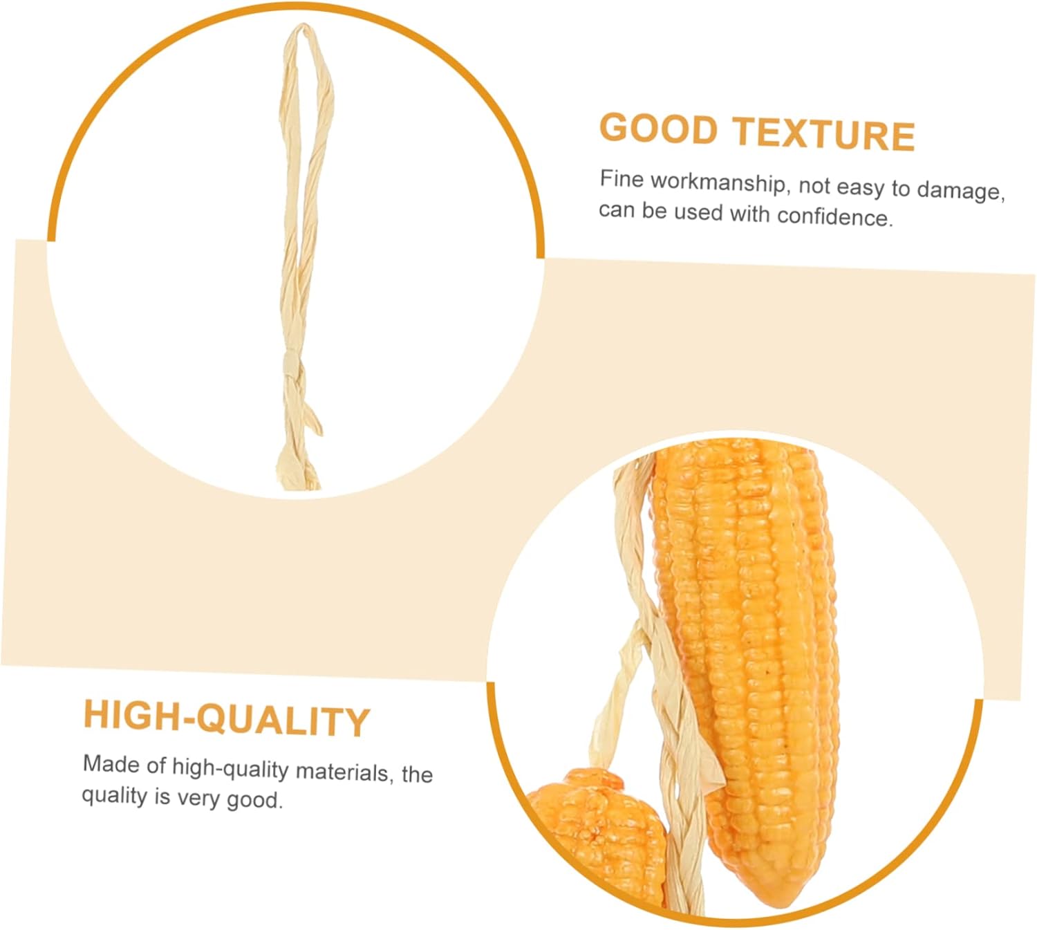 STOBAZA 3 Pcs Artificial Corn String Hanging Decor