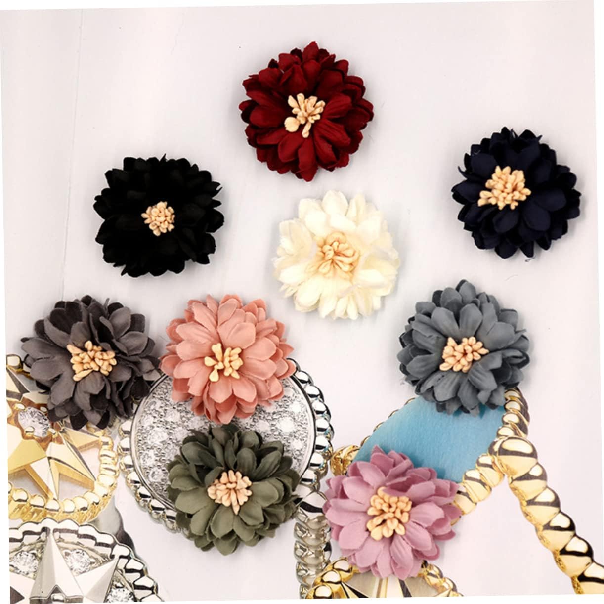 Artibetter 20pcs DIY Chrysanthemum Ornaments Artificial Dried Flowers Decor