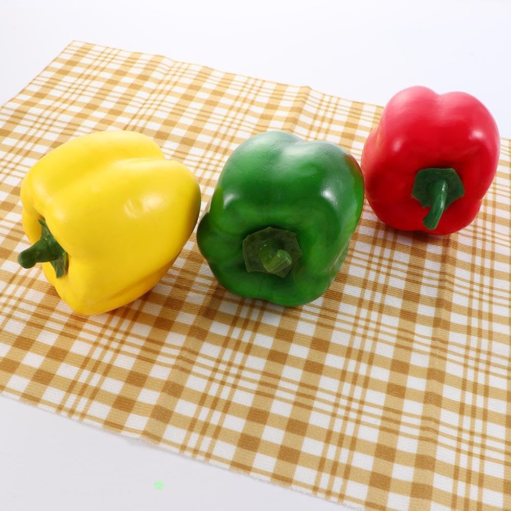 Artificial Bell Pepper Decoration for Home Kitchen
