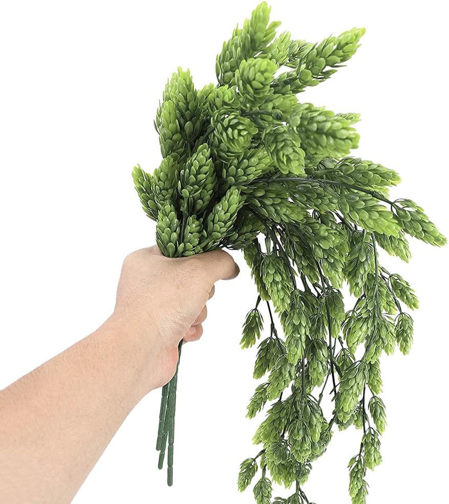 3Pcs Artificial Hops Vine Hanging Plants for Home Decor