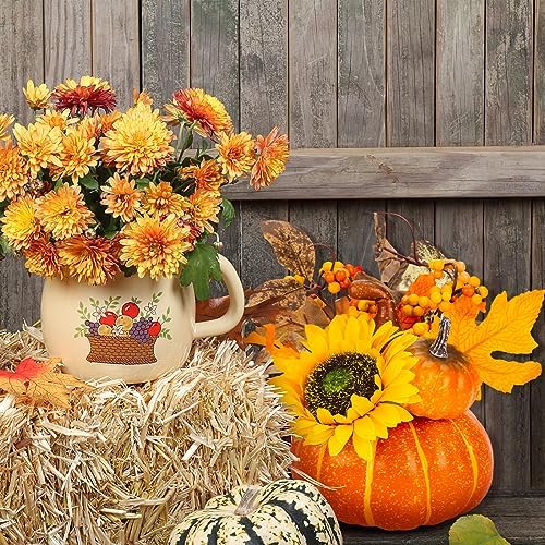 DomeStar Artificial Pumpkin for Fall Decor