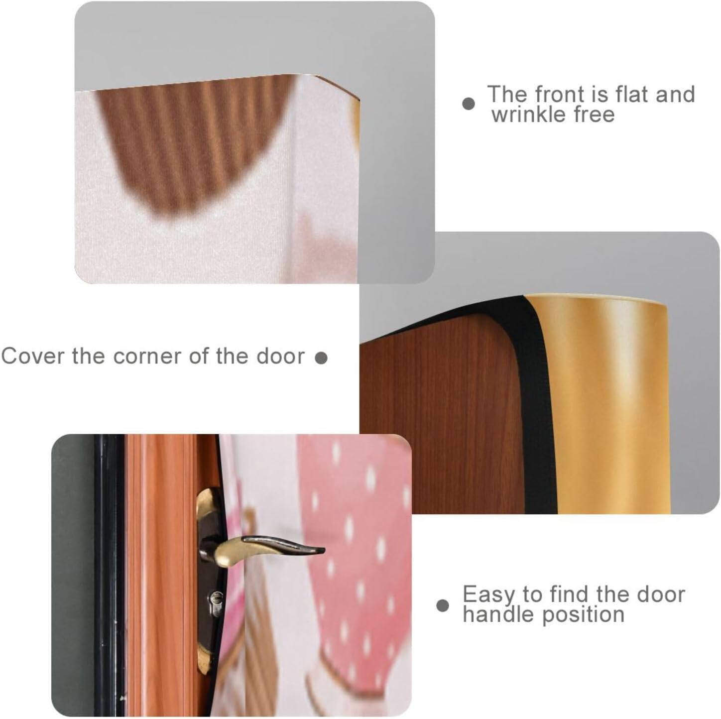 Susiyo Teaparty Pink Cake Halloween Door Cover