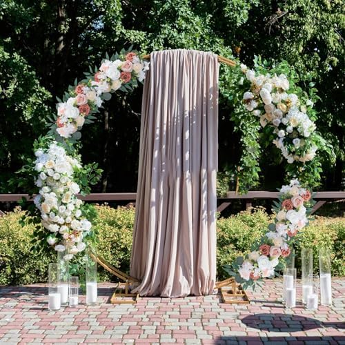 2PCS Artificial Wedding Arch Flowers Centerpieces for Tables
