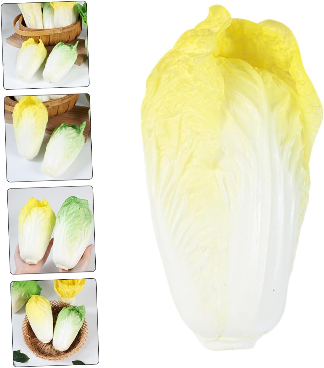 Realistic Artificial Chinese Cabbage Kitchen Decor Ornament