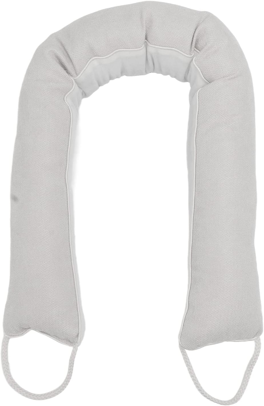 Jinlorion Door Snake Draft Stopper Soft Material Noise Blocking Washable Beige