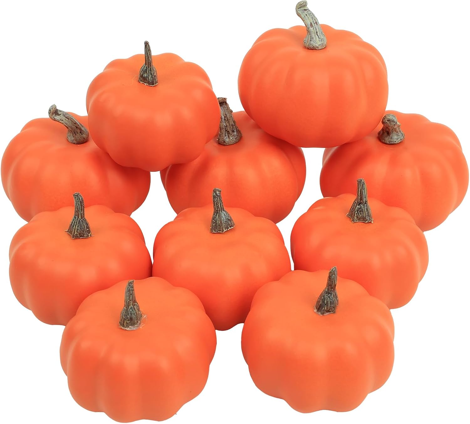10 Pcs Fake Pumpkins Fall Thanksgiving Decorations