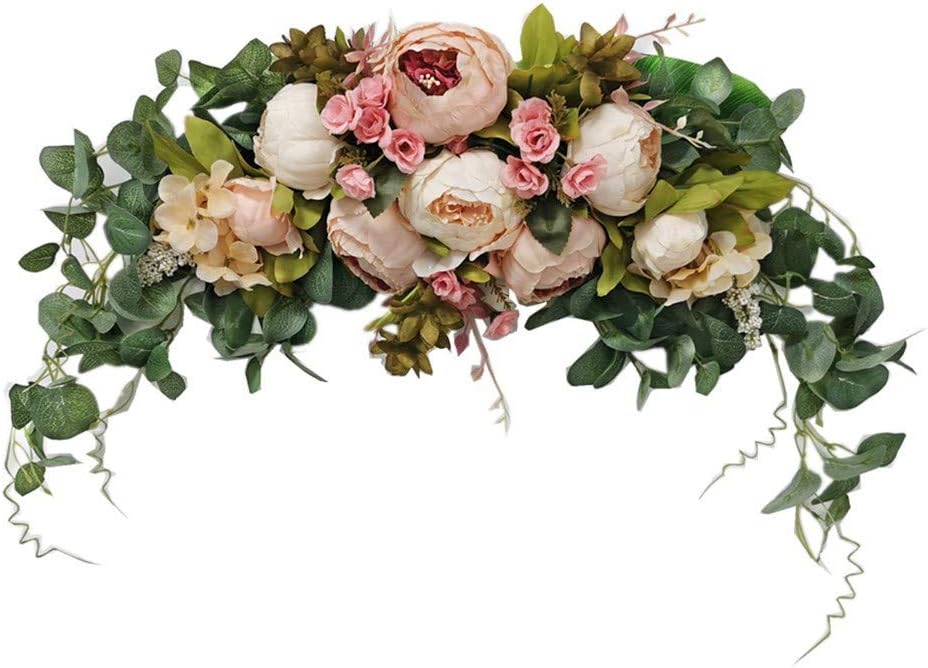 HS BRIDAL 30 Inch Rustic Artificial Floral Swag
