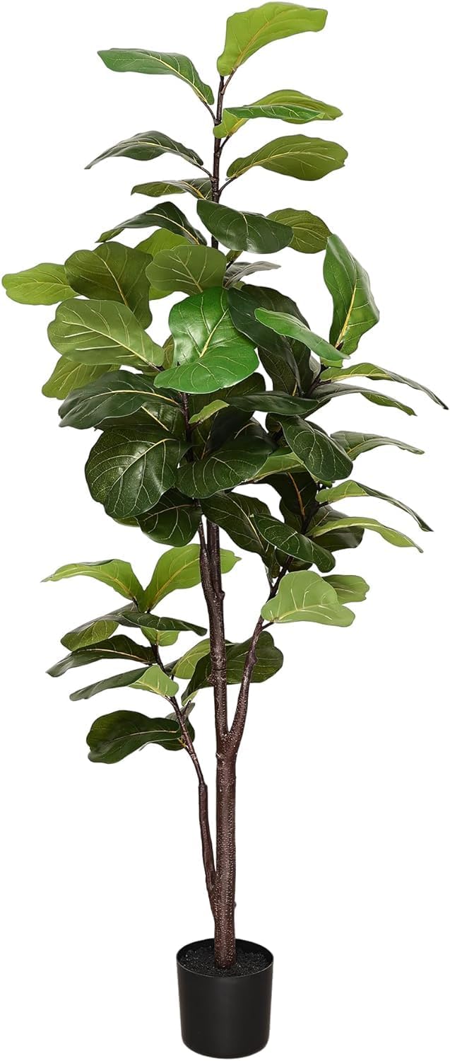 6FT Fiddle Leaf Fig Artificial Tree with Pot