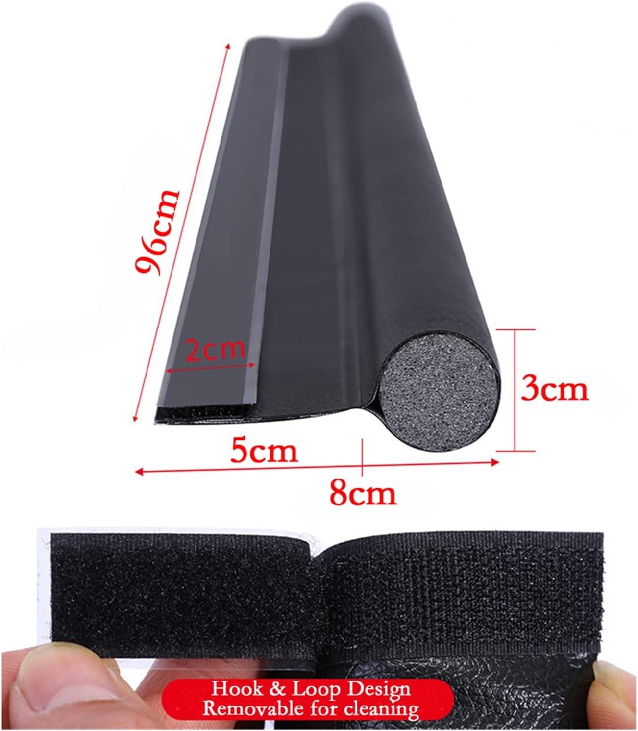 Jinghong Adjustable Door Draft Stopper Weather Stripping Door Sweep Insulator